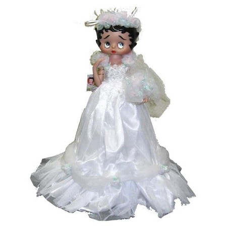 Precious Kids Precious Kids 36007 16   Betty Boop Porcelain Bridal Lamp 36007